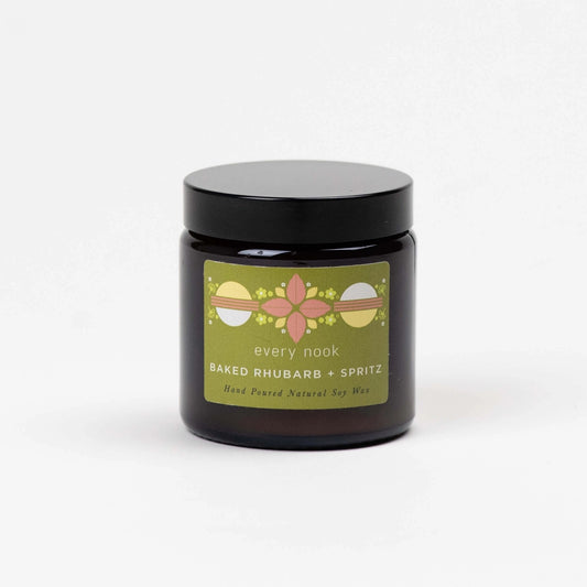 Baked Rhubarb and Spritz Candle - 120ml