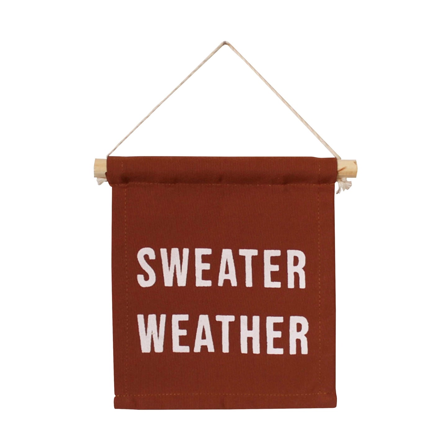 Sweater Weather Wall Hanging Sign