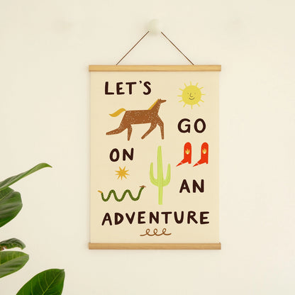 Let’s Go On An Adventure A3 Print
