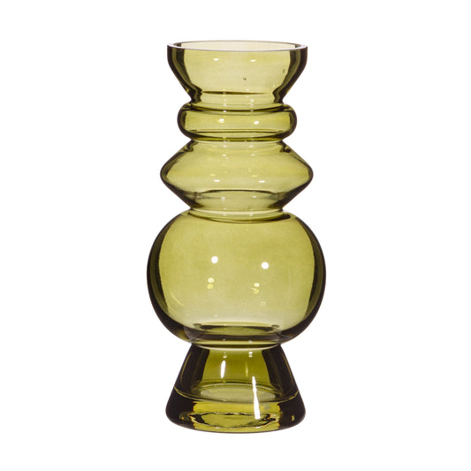 Selina Glass Vase - Green
