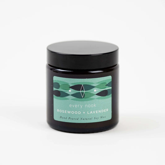 Rosewood and Lavender Scented Candle - 120ml
