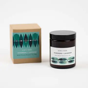Rosewood and Lavender Scented Candle - 180ml