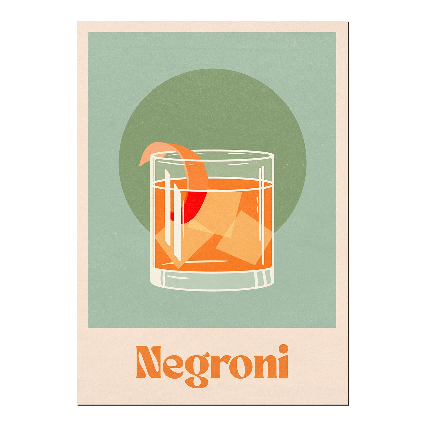 Negroni A4 Print