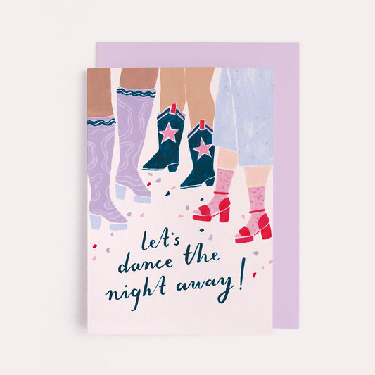 Let’s Dance The Night Away Card