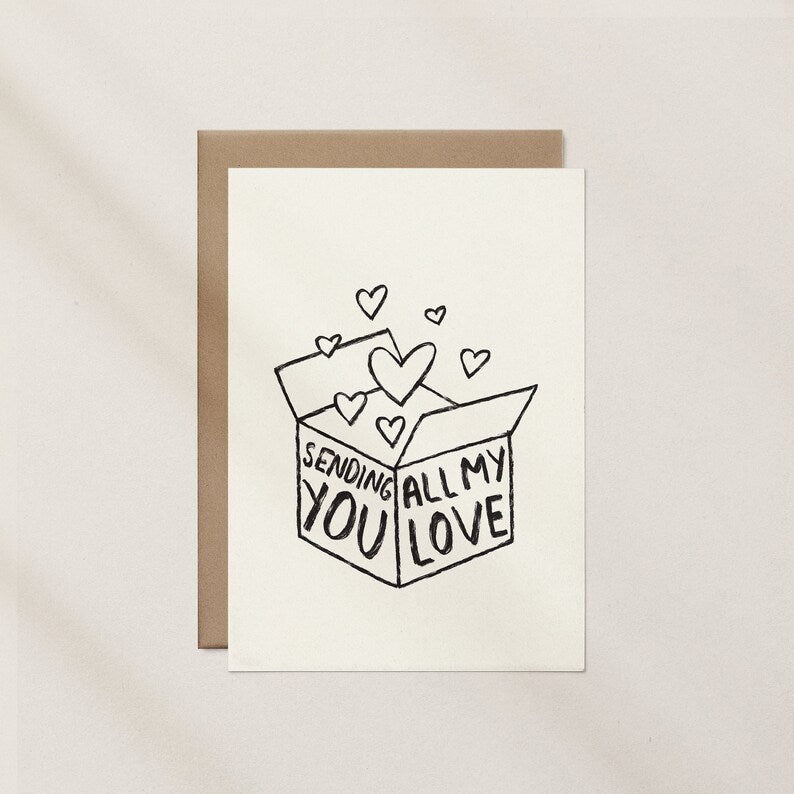 Sending You All My Love Card