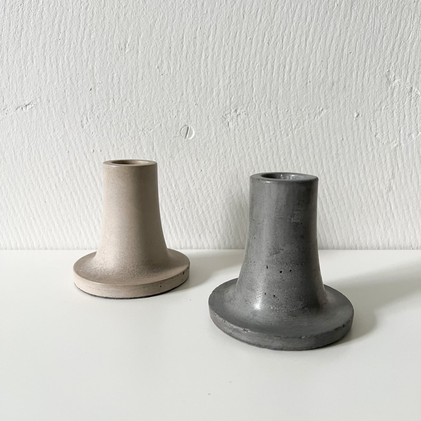 Concrete Tall Candle Holder