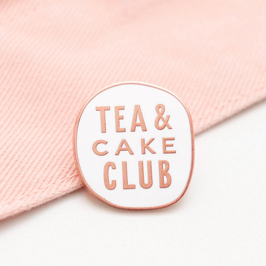 Enamel Pin - Tea and Cake Club