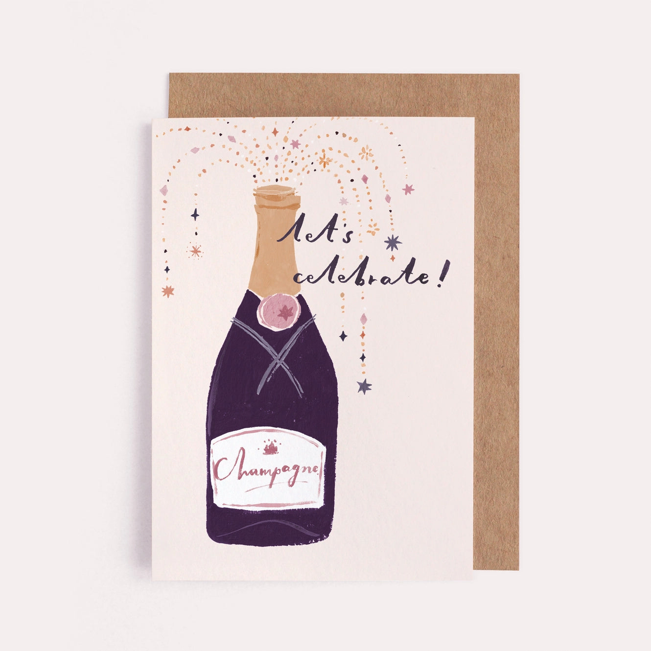 Let’s Celebrate Champagne Card