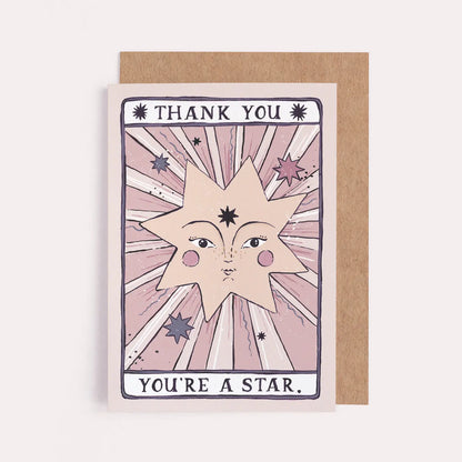 Thank You You’re A Star Card