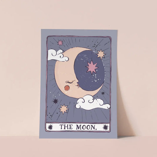 Tarot Moon A5 Print