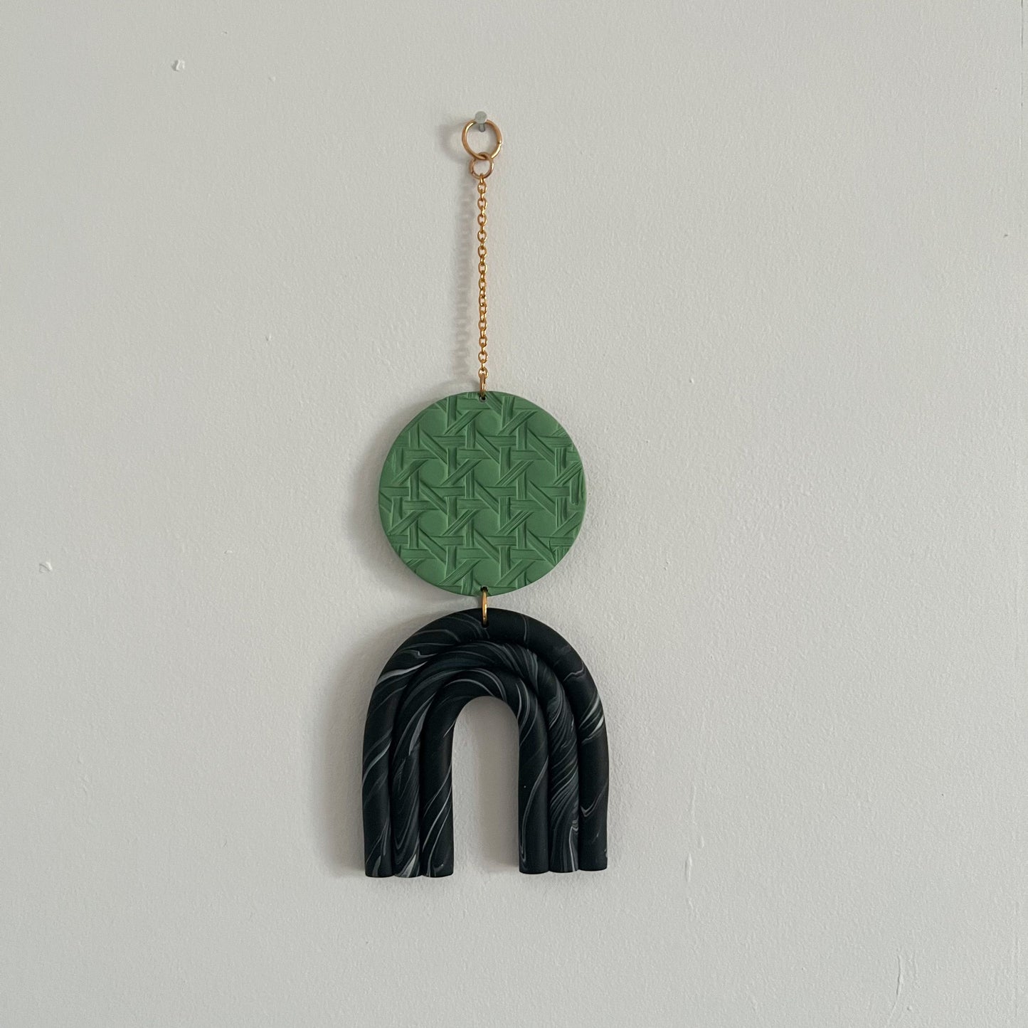 Disk Arch Mini Wall Hanging - Sage
