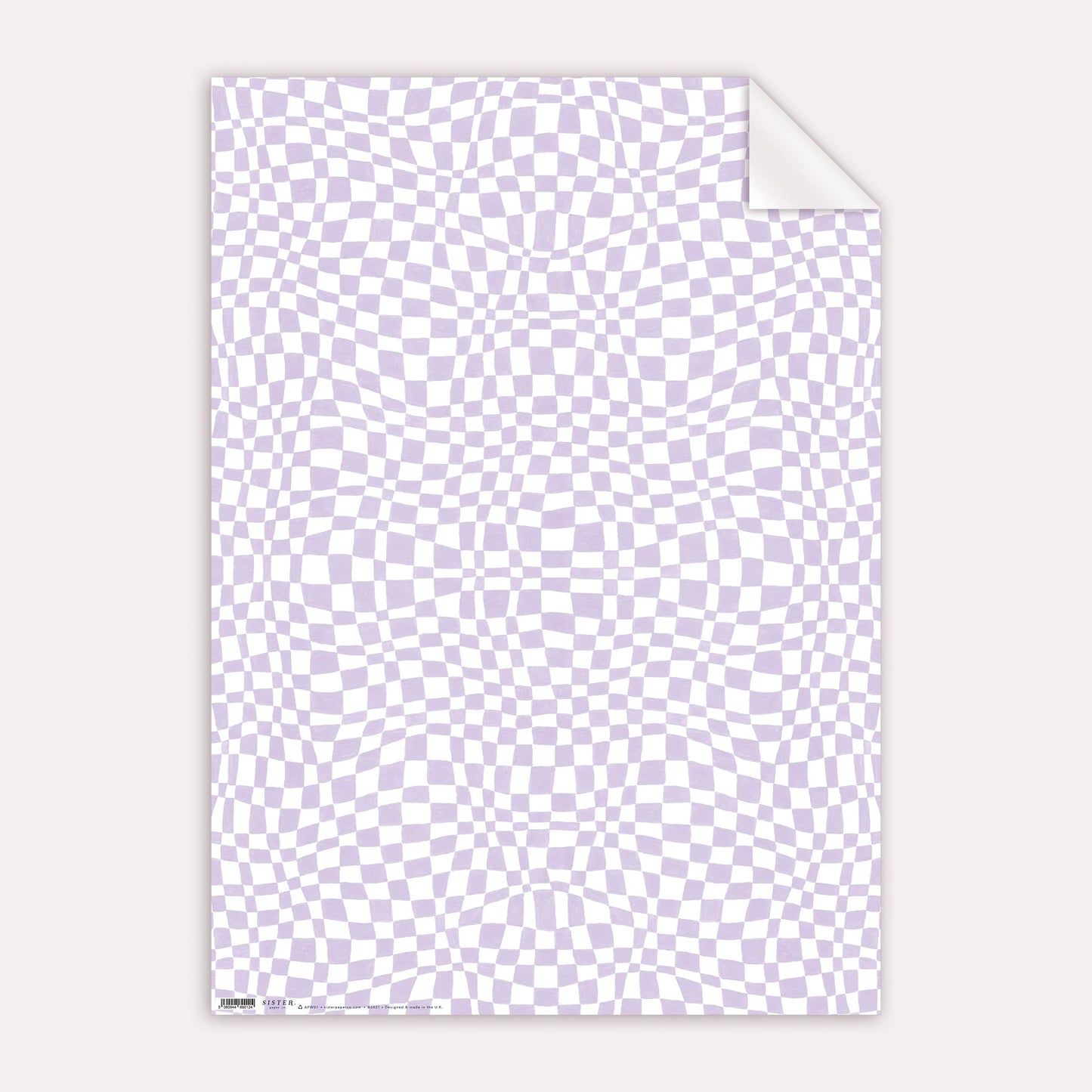 Checkerboard Gift Wrap Sheet