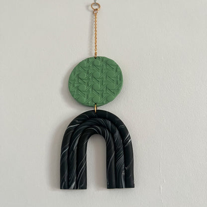 Disk Arch Mini Wall Hanging - Sage