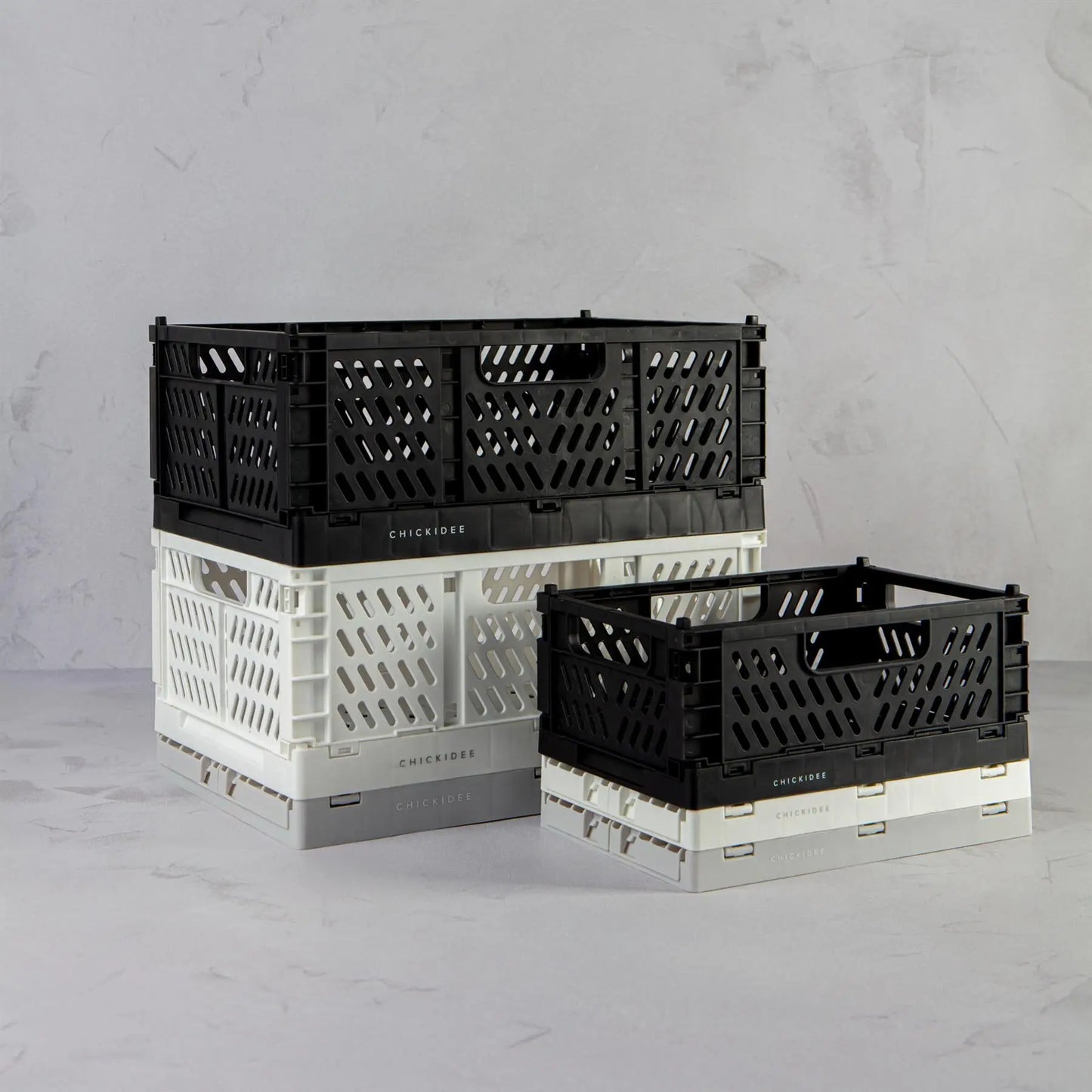 Tiny Coal Folding Storage Crate