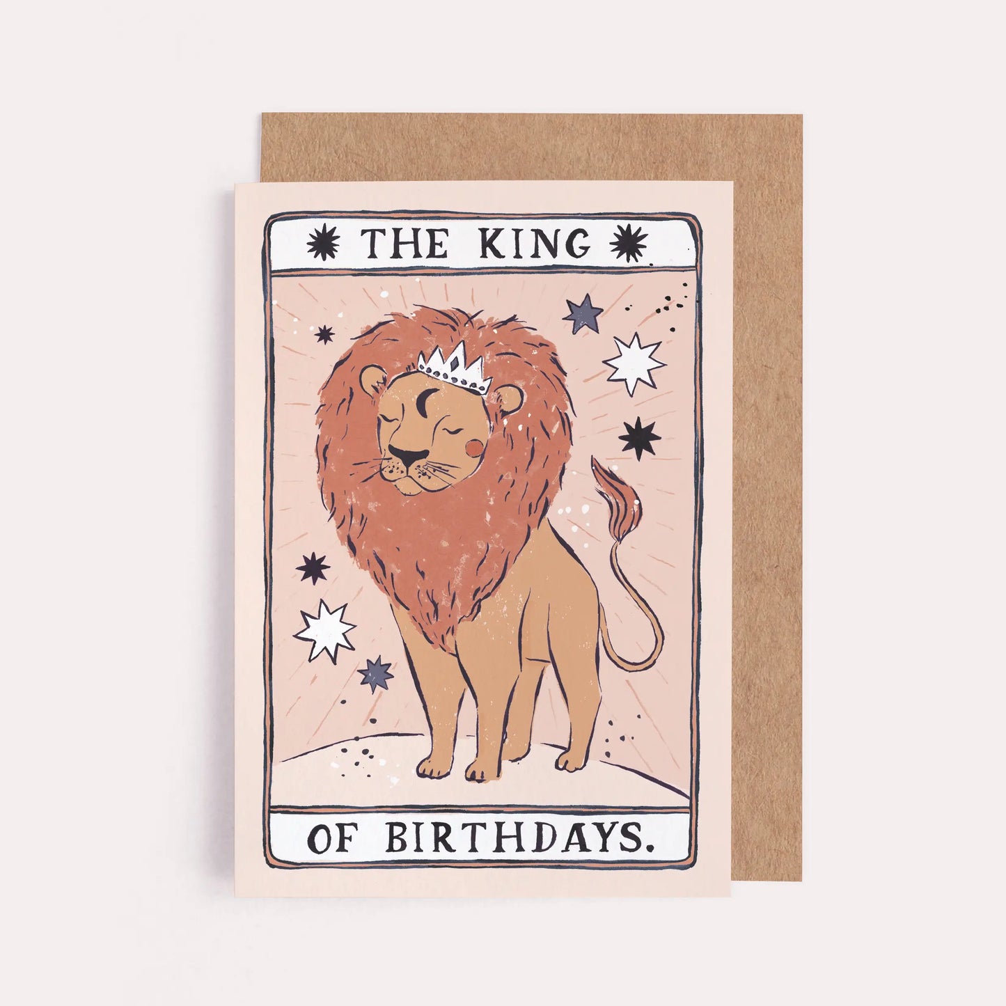 King of Birthdays Greeting Card