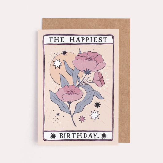 The Happiest Birthday Tarot Greeting Card