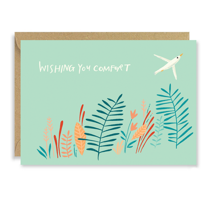 Wishing You Comfort Greeting Card
