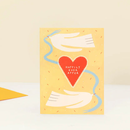 Happily Ever After Birds Card